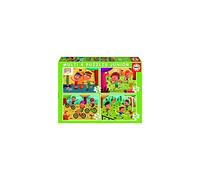 Educa - Multi 4 en 1 Junior (20-40-60-80) -Sports, 18602,