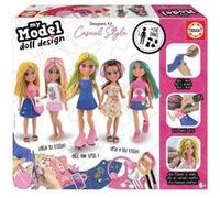 Educa – Jeu de société My Model Doll Design Casual – Plus de 150 looks – Multicolore – 6-9 ans