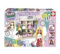 Educa - My Model Doll Design Fashion Atelier | Comprend Une Armoire, Un Mannequin et Plus de 300 Looks. Créez et concevez Votre poupée Personnalisable, devenez Designer et styliste. 6 Ans (19350)