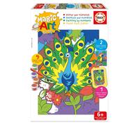 Educa Paon/perroquet Magic Art Number