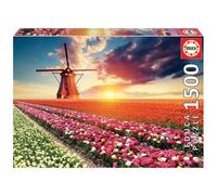 Educa - Paysage de tulipes 1500 pièces puzzle