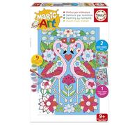 Educa - Peinture par numéros Flamants roses | Numéros magiques | Loisirs créatifs pour enfants | Recommandé pour les garçons et les filles de 9, 10 et 11 ans (20408)