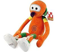 Educa - Peluche Mic Club Super 3 | La Vraie poupée Super 3 Qui accompagnera Votre Petit Enfant dans Toutes Ses Aventures | Toucher Doux et Lavable à la Main | Dimensions : 40 x 15 x 7 cm (19102)