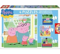 EDUCA Pepin Pig Puzzle 4in1 (6,9,12,16 pièces)