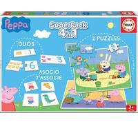 EDUCA Peppa Pig 4v1 Set de jeu