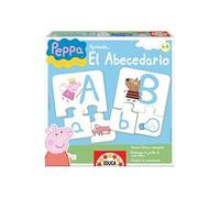 Educa Borrás – Puzzle éducatif Peppa Pig Apprendre l'alphabet – Réf. 15652 (Espagnol)