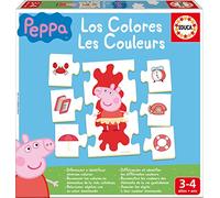 Educa - Peppa Pig. J'apprends.Les Coleurs. Jeu educatif. +3 Ans. Ref. 16225
