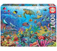 Educa - Puzzel 1000 stukjes voor volwassenen schildpadden in het paradijs incl