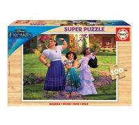 Educa - Puzzle Enfants 100 Bois Encanto, Puzzle pour Enfants (Casse-tête pour Développement, Agilité et Amusement Les garçons et Filles. Super Puzzles Bois Disney (19199)