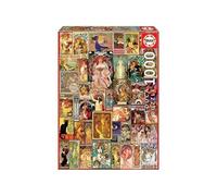 Educa - Puzzle - 1000 Collage Art Nouveau Multicolore G