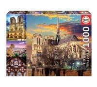 EDUCA - Puzzle - 1000 COLLAGE DE NOTRE-DAME Neutre G
