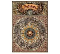 Educa - Puzzle 1000 Pièces Adulte Signes du Zodiaque, Astrologie et Astro | 1000 pièces, colle Fix Puzzle incluse, dès 14 ans (17996)