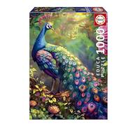 Educa Borrás Puzzle Jardin de Paons 1000 pièces 68x48 cm Dès 12 ans