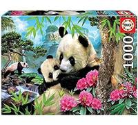 Educa - Puzzle de 1000 pièces pour Adultes | Pandas | À partir de 14 Ans (17995)