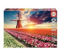 EDUCA - Puzzle - 1500 CHAMPS DE TULIPES Neutre G
