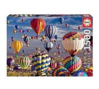 Puzzle - EDUCA - 1500 pièces - Montgolfières multicolores