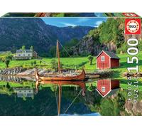 Educa Puzzle 1500 pièces Bateau Viking 18006