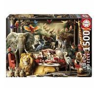 Educa Puzzle 1500 pièces – Le manoir des Animaux – 85 x 60 cm – Dès 14 ans