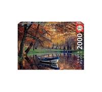 Educa - Puzzle de 2000 pièces pour Adultes | Barca dans Le lac. Mesure : 96 x 68 cm. À partir de 14 Ans (19275)