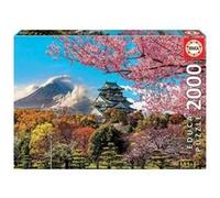 Educa - Puzzle de 2000 pièces pour Adultes | Château d'Osaka, Japon. Mesure approximative: 96 x 68 cm. À partir de 14 Ans (19276)