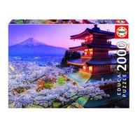 EDUCA Puzzle 2000 Pieces - Mont Fuji Japon Multicolore F