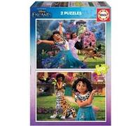 Educa - 2 Puzzles De 100 Pièces pour Enfants | Disney Encanto, Puzzle pour Enfants (Casse-tête pour Développement, Agilité Et Amusement Les Garçons Et Filles (19201)