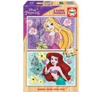 Educa Borrás – Puzzle – Disney Princess – 2 x 25 pièces – 26 x 18 cm – Dès 3 ans