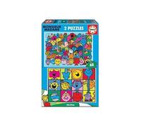 Educa - Puzzle - 2x48 Monsieur Madame
