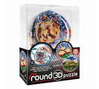 Educa Borrás Puzzle 3D rond – 2 images Elizabeth Sutton – Ø12,7 cm, 14 anneaux – 8 ans (19986)
