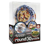Educa - Puzzle 3D Round Puzzle. 2 Images d'Elizabeth Sutton à résoudre. Visitez, tournez-Vous et résolvez! 12,7 cm de diamètre et 14 Anneaux concentriques. Puzzles de 8 Ans (19986)