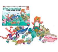 Educa borrás-3d Adventures sirènes Puzzle 3d varié 18230 - version espagnole