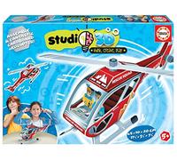 Educa - Puzzle 3D Studio 3D Hélicoptère, Puzzle pour Enfants (Casse-tête pour Développement, Agilité et Amusement les garçons et filles (19187)