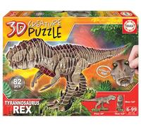 Puzzle 3D T-Rex - EDUCA - Animaux - Mixte - 82 pièces