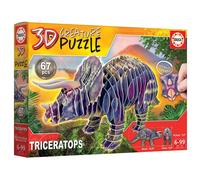 Educa Borrás – Puzzle 3D Triceratops Creature