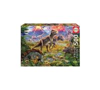 Educa Borrás Puzzle Rencontre entre dinosaures 500 pièces