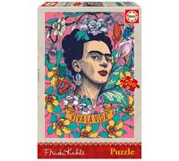 Educa Borrás – Puzzle – Viva La Vida, Frida Kahlo – 500 pièces