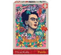 Educa - Puzzle - 500 Viva La Vida, Frida Kahlo