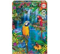 Educa Puzzle 9215512 - Oiseau Terre Tropicale - 500 Teile Puzzle