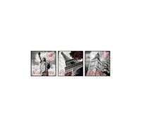 Educa Puzzle 9217096 - Big Cities Deco - 3 x 500 Teile Puzzle