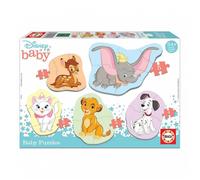 Educa Borrás - Puzzles Baby Animaux Disney - Lot de 5, 3–5 pièces - +24 mois (18591)