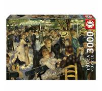 Educa Puzzle Danse au Moulin de la Galette 3000 pièces 120 x 85 cm À partir de 14 ans