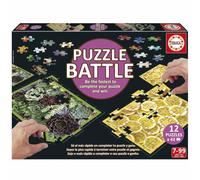 Educa - Puzzle Battle Extreme avec 12 Puzzles de 42 pièces | Jeu compétitif de Vitesse et d'observation pour Toute la Famille | Dès 7 Ans (20775)