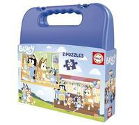 Educa - Puzzle Bluey | Lot de 2 Puzzles pour Enfants de 20 pièces chacun. Composés de Grandes pièces aux Formes parfaites. À partir de 4 Ans (20348)
