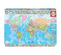 Educa Borrás Puzzle carte politique – 1500 pièces