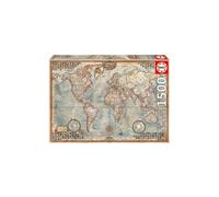 Educa Puzzle. Carte politique du monde 1500 Teile