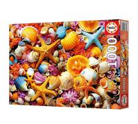 Educa Borrás Puzzle Collage de Coquillages 1000 pièces 68 x 48 cm Dès 12 ans