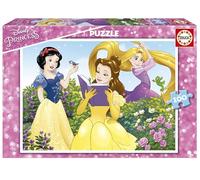 Educa Borrás Puzzle Disney Princess – 100 grandes pièces, finitions parfaites, dès 6 ans (17167)