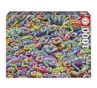 Educa - Puzzle de 1000 pièces pour Adultes | Chaos Caméléon | Dimensions : 68 x 48 cm | À partir de 14 Ans (20582)