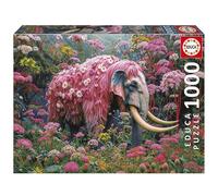Educa - Puzzle 1000 pièces Éléphant fleuri - 68 x 48 cm - Dès 14 ans