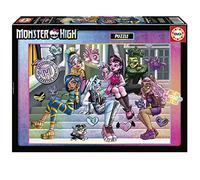 Educa - Puzzle de 1000 pièces pour Adultes et Les Images de Monster High, Mesures: 68 x 48 cm, Comprend cola Fix Puzzle, à partir de 14 Ans (19703)